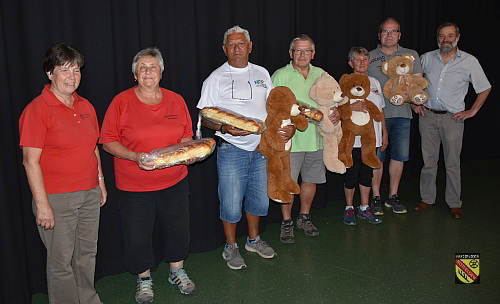 Siegerehrung 2018 beim Wanderverein