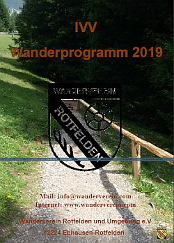 IVV-Wanderterminheft 2019 Rotfelden