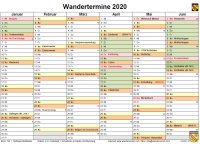 Wanderkalender2020