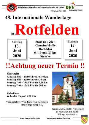 Wanderprospekt Rotfelden2020
