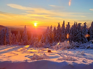 Sonnenuntergang Schliffkopf 20231203