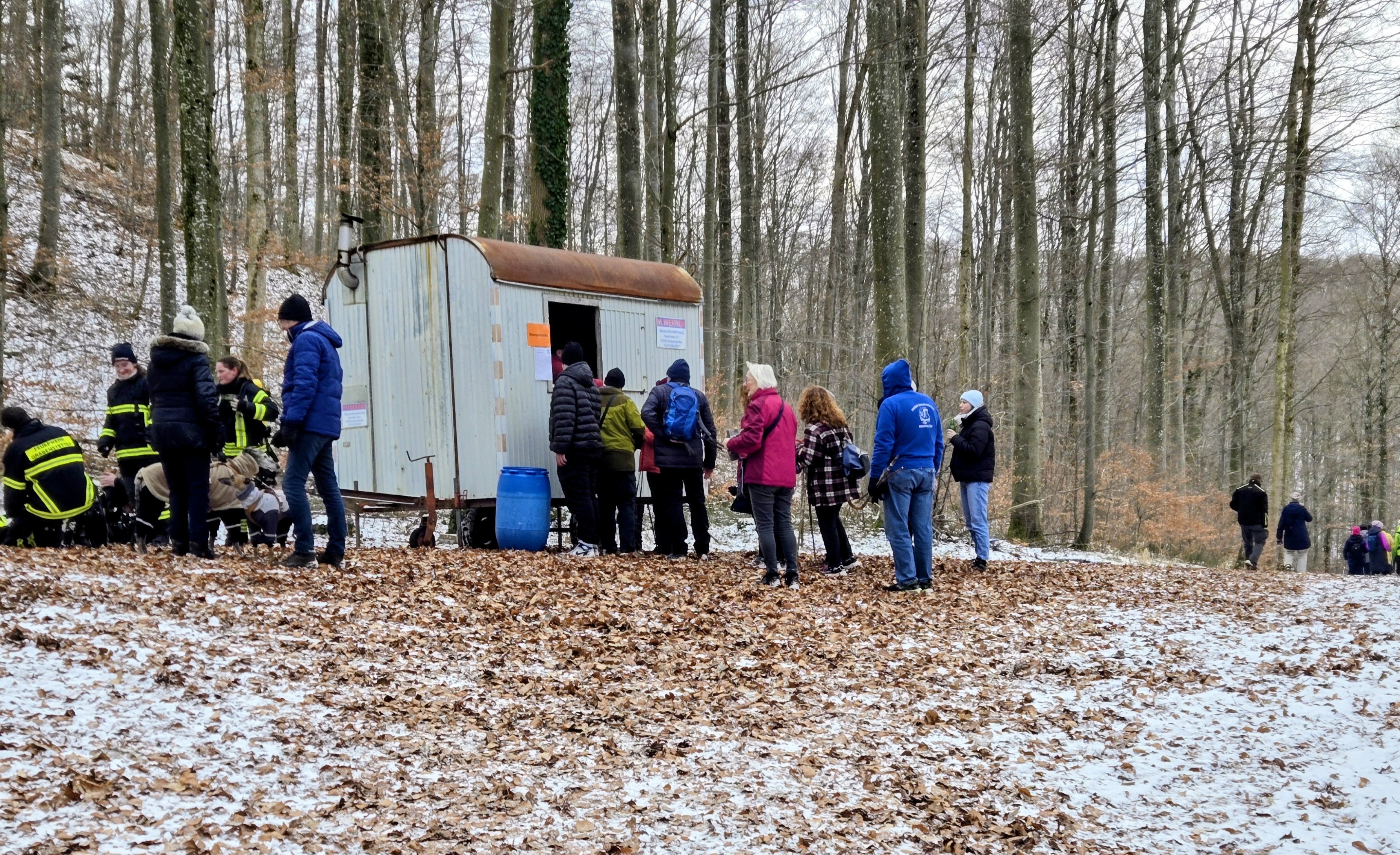 Rotfelder Wandergruppe in Grabenstetten