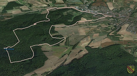IVV Odenheim2016 10km Strecke