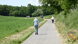 Auf der Wanderstrecke