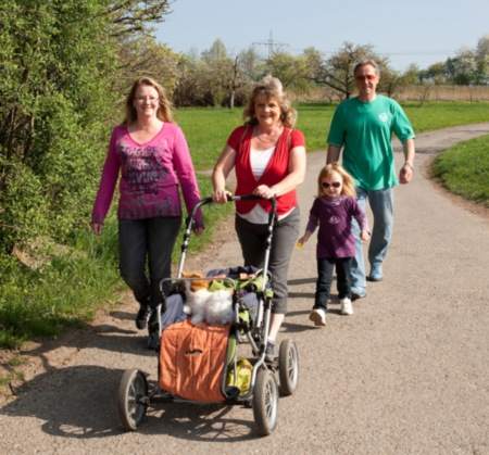 Etwa 10 Millionen Menschen wandern regelmäßig