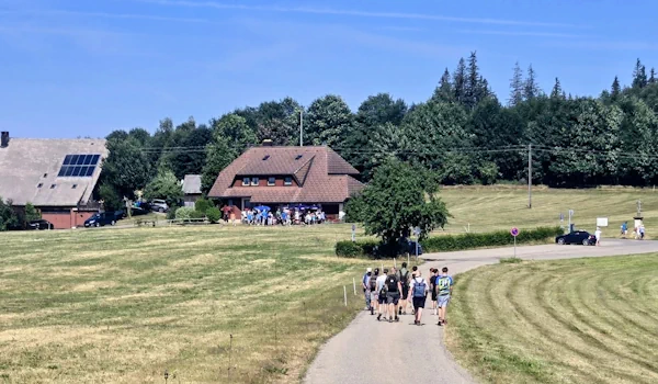 Wandergruppe am Wandertag in Eisenbach